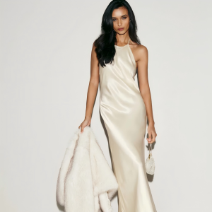 silk dress
