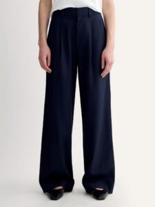 The Draper Pleated Pant in Buttersmooth