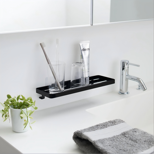yamazaki home Traceless Adhesive Floating Tray