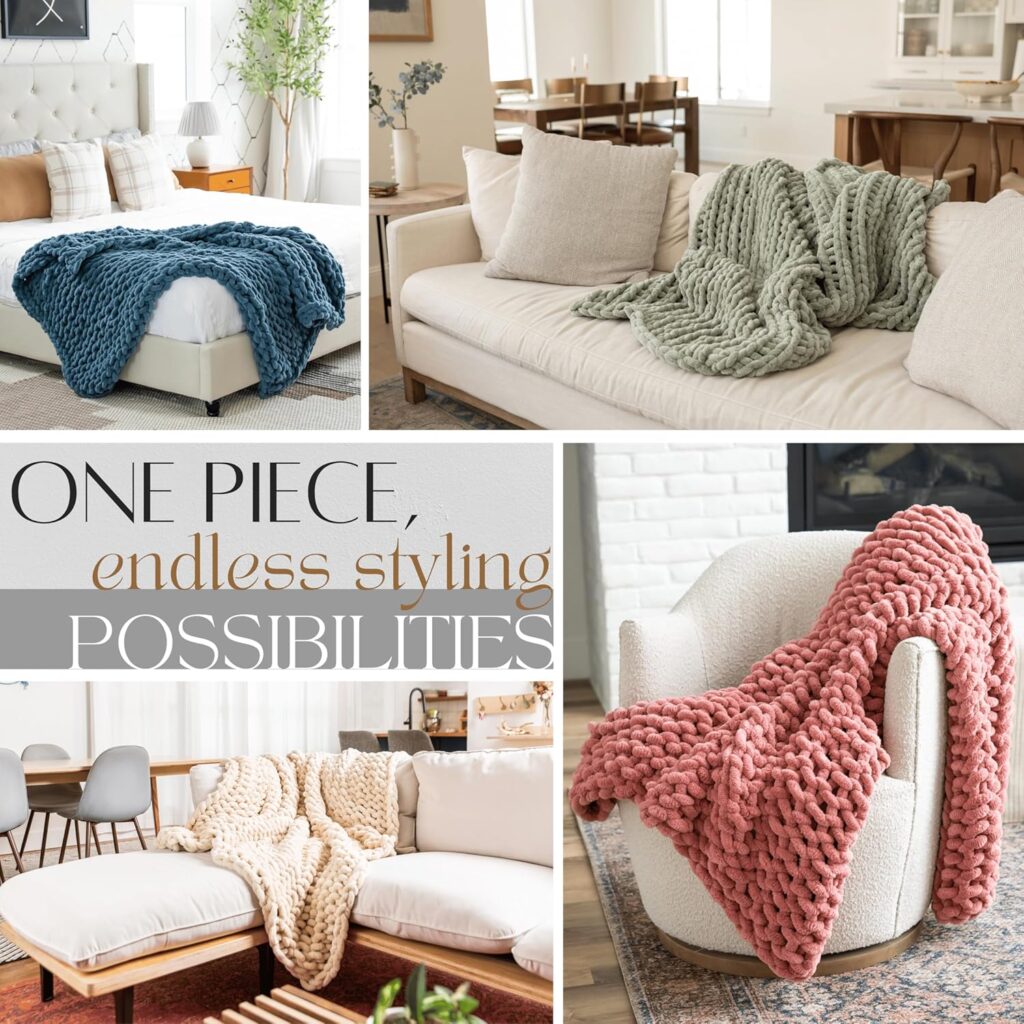 Chunky Knit Blanket