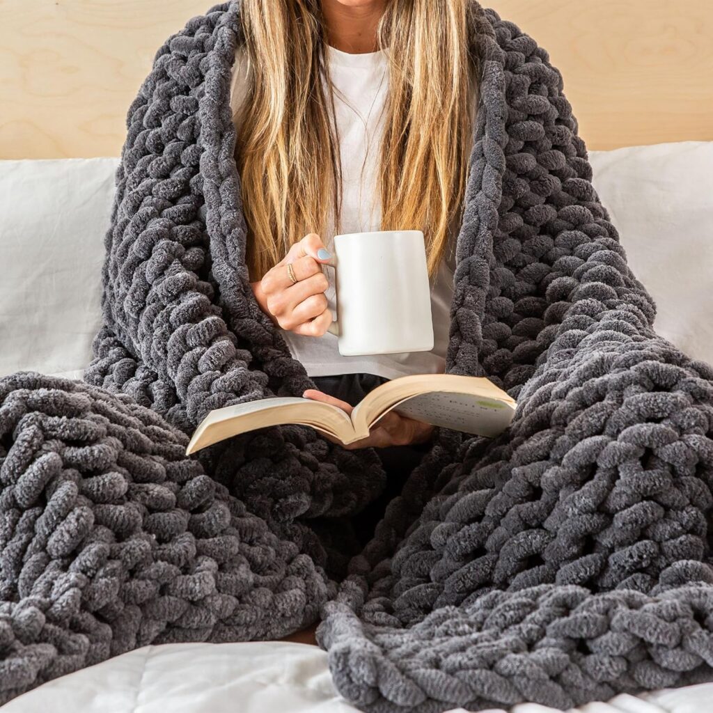 Chunky Knit Blanket