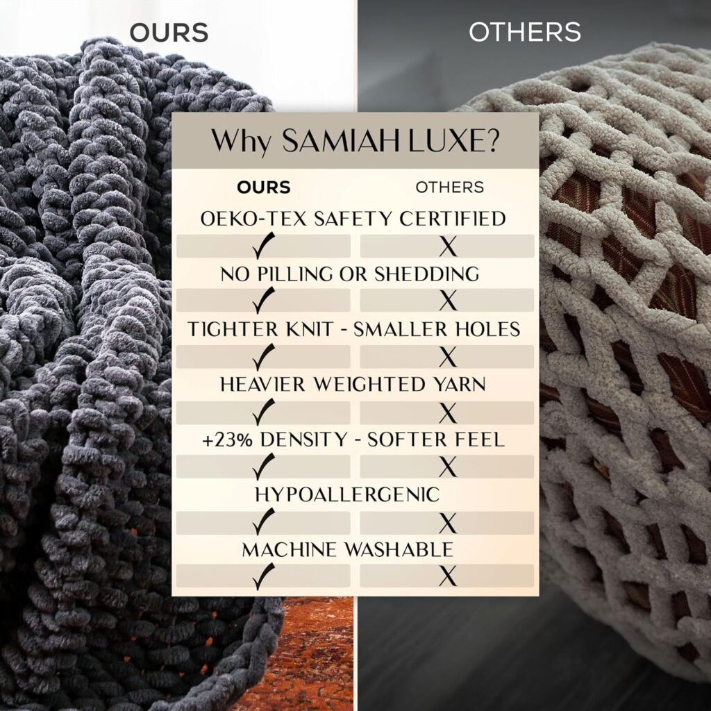Chunky Knit Blanket