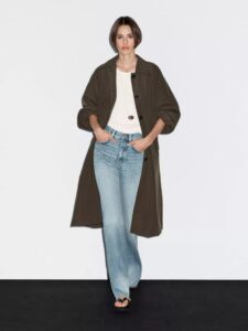 Massimo Dutti Water-Repellent Technical Trench