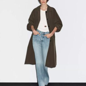 Massimo Dutti Water-Repellent Technical Trench