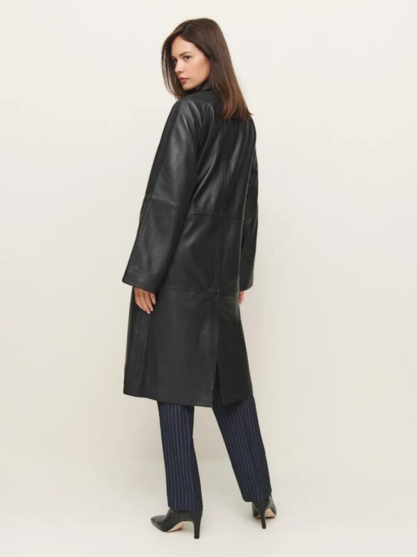 Veda Beck Leather Trench