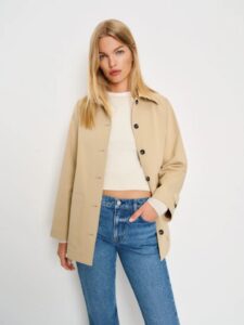 reformation Fisher Oversized Trench1